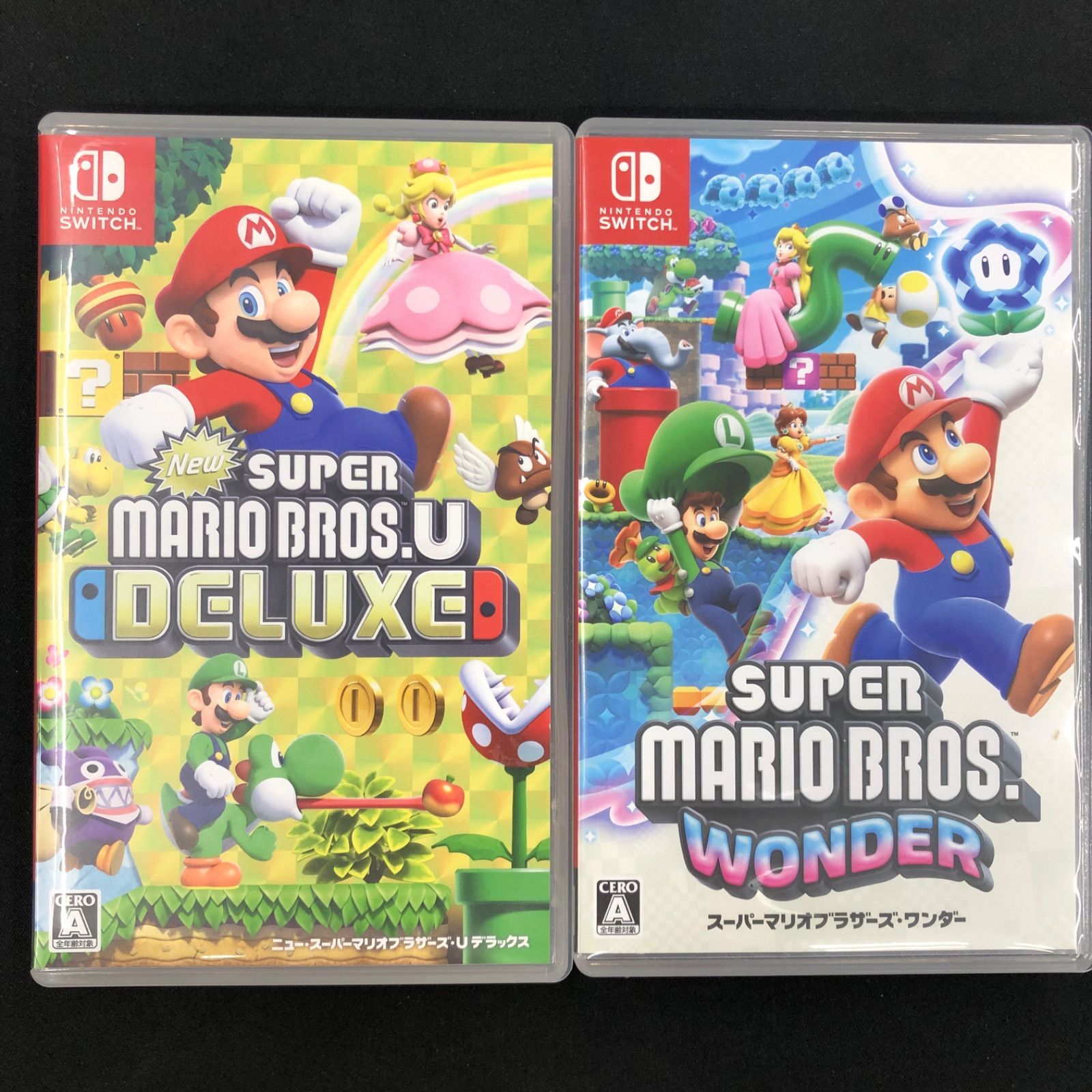 スーパーマリオブラザーズ ワンダー & U デラックス セット Switch スーパーマリオブラザーズ Uデラックス ワンダー セット
