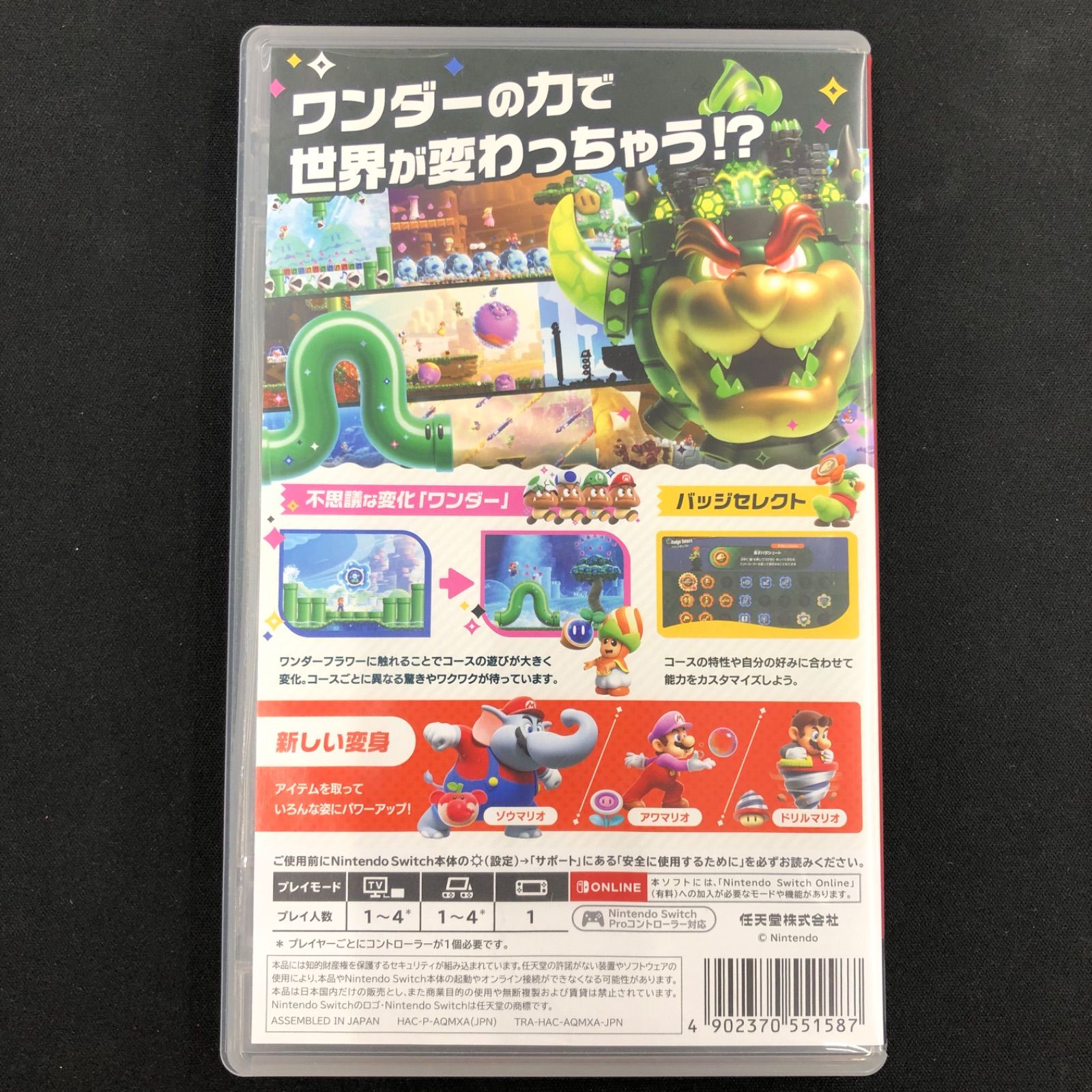 Switch スーパーマリオブラザーズ Uデラックス ワンダー セット