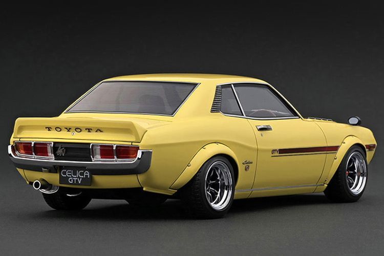 イグニッションモデル 1 18 トヨタ セリカ 1600 GTV TA 22 イエロー ignition model Toyota Celica Yellow IG 3688