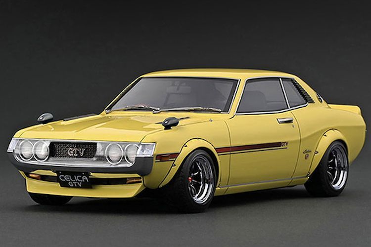イグニッションモデル 1|18 トヨタ セリカ 1600 GTV TA 22 イエロー ignition model 1 18 Toyota Celica Yellow IG 3688