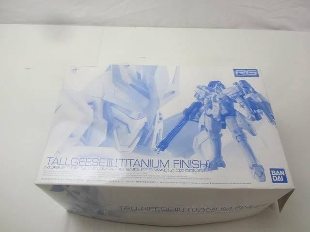 未組立 プラモデル RG 1|144 トールギス III チタニウムフィニッシュ 新機動戦記ガンダムW Endless Waltz