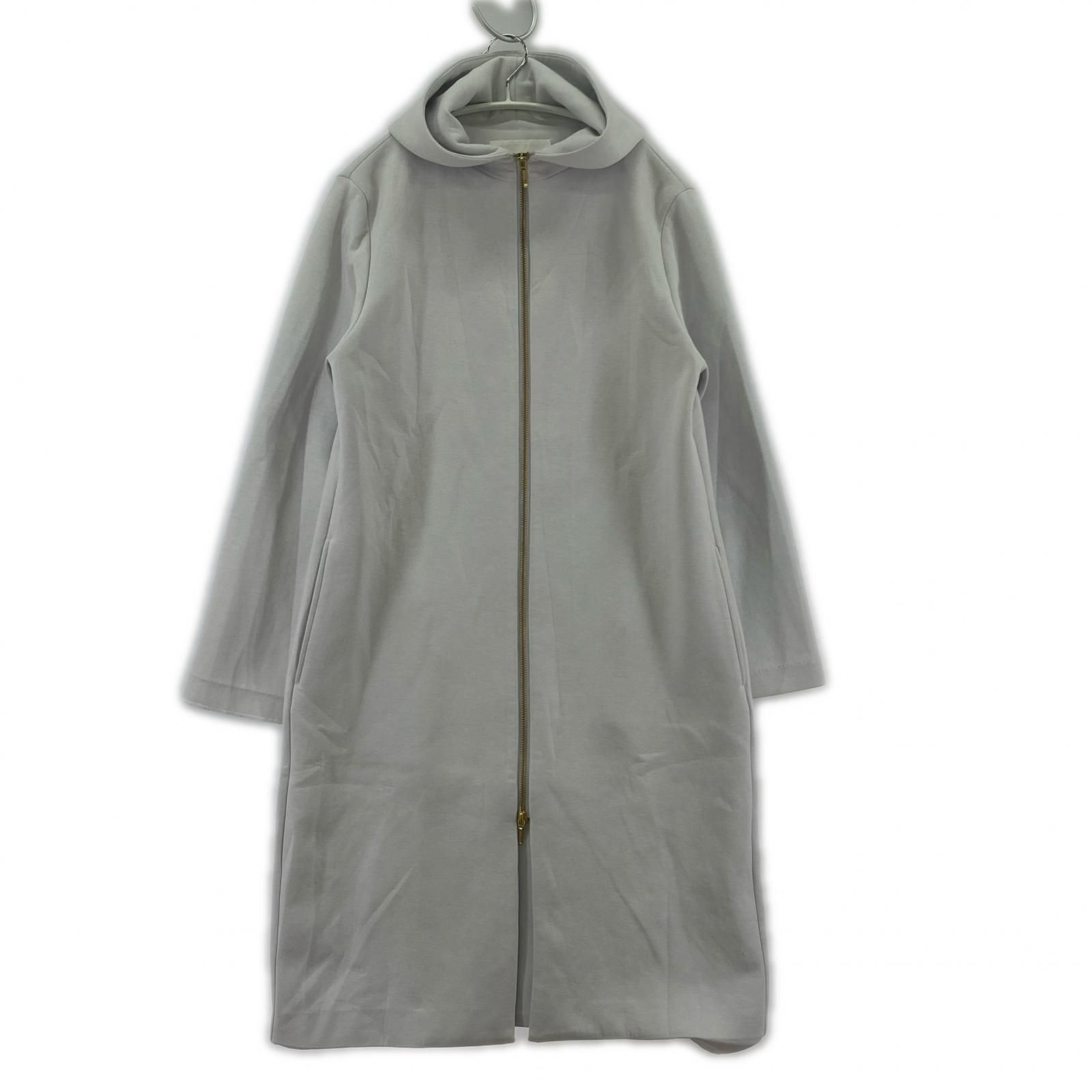 リヴドロワ　ジャケット　グレー　Fサイズ RIVE DROITE リヴドロワ ダブルジップ フーデッドジャケット size02