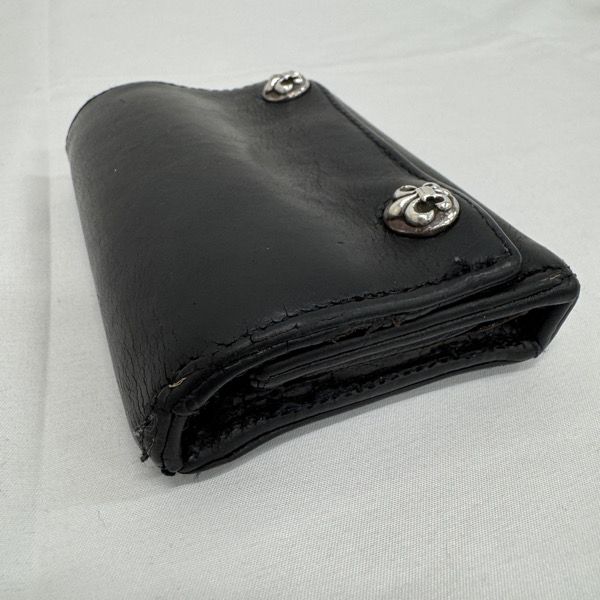 CHROME HEARTS/クロムハーツ 3FOLD/3フォールド レザー ウォレット