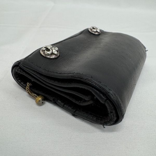 CHROME HEARTS/クロムハーツ 3FOLD/3フォールド レザー ウォレット