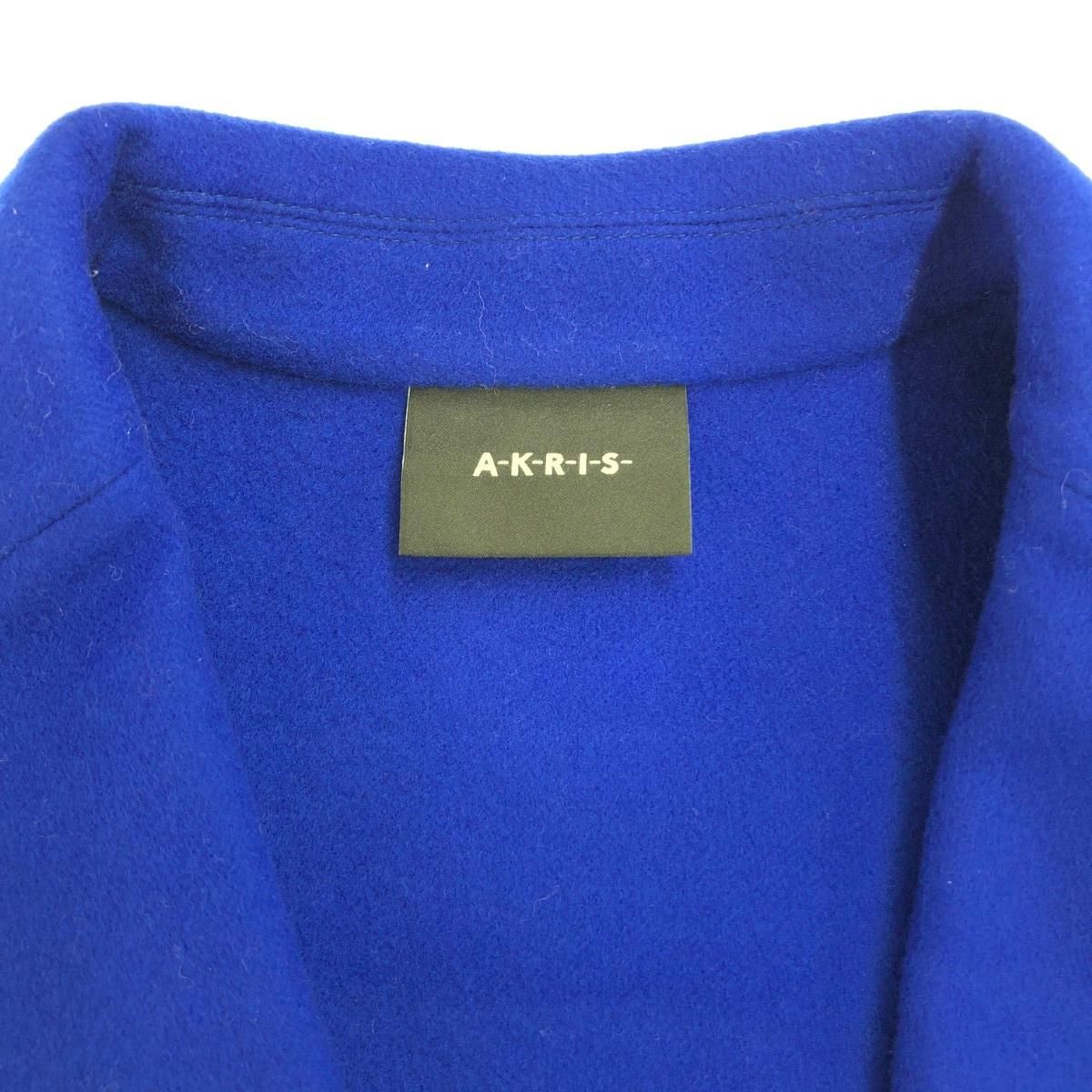 AKRIS アクリス カシミヤ100％コート サイズ:表記なし チェスター