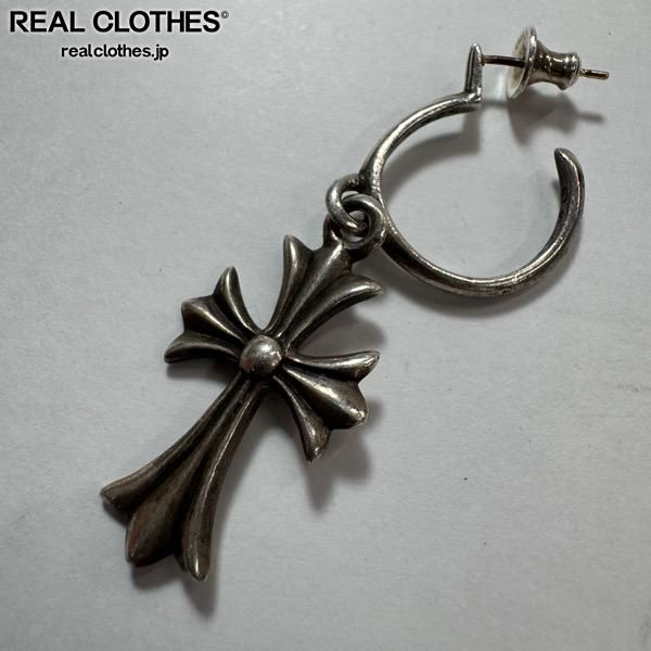 CHROME HEARTS/クロムハーツ TINY CH CROSS/タイニーCHクロス フープ