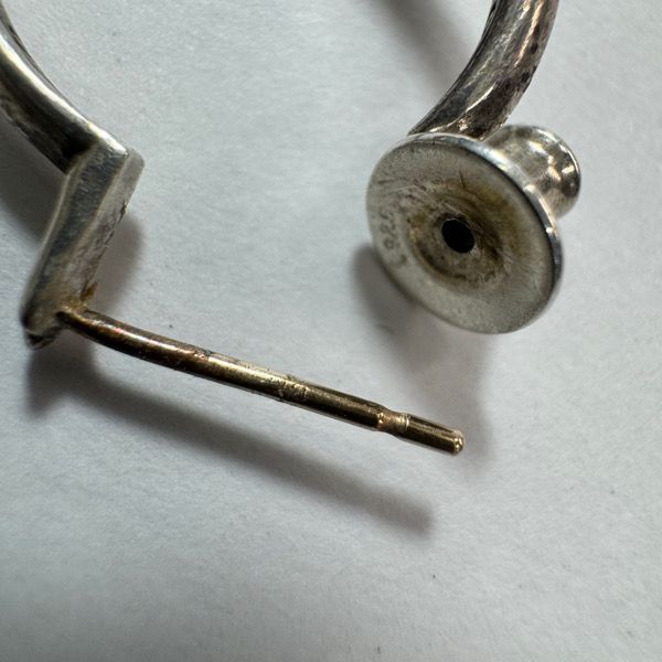 CHROME HEARTS/クロムハーツ TINY CH CROSS/タイニーCHクロス フープ