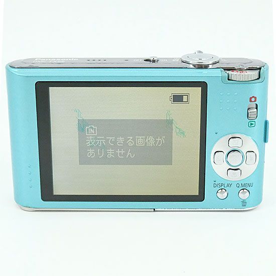 bn:17] Panasonic LUMIX DMC-FX66-A ブルー/1470万画素 液晶画面いたみ