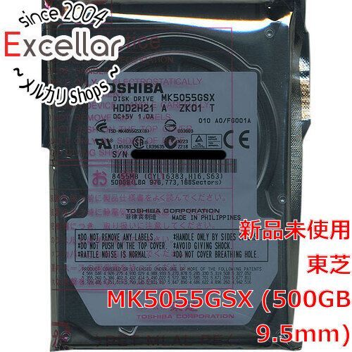 [bn:7] TOSHIBA(東芝) ノート用HDD 2.5inch MK5055GSX 500GB