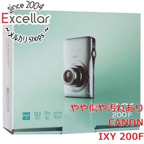 bn:16] Canon製 デジカメ IXY 200F シルバー 1210万画素 元箱あり