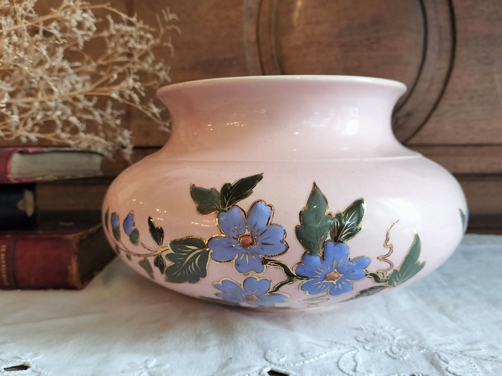 フランス アンティーク 陶器ポット 花瓶 【公式通販】