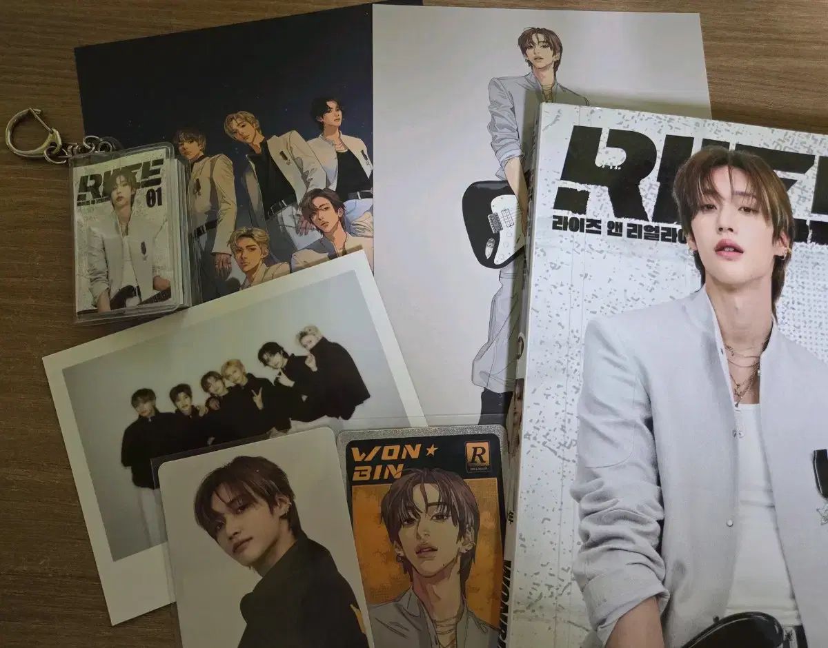 RIIZE ライズ ウォンビン WONBIN コミックBOOK MD ライジングラウ LAWOO
