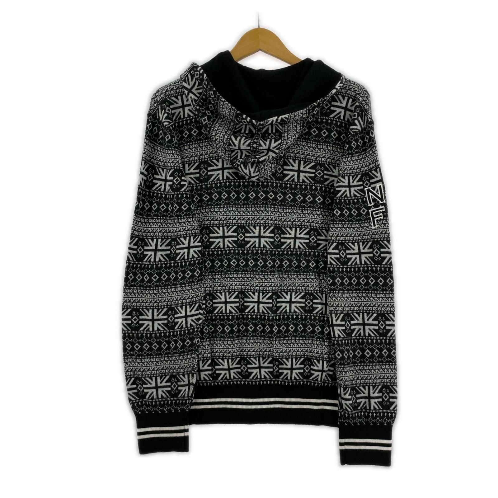 Admiral アドミラル ニット ジップアップパーカー size50/ブラック系