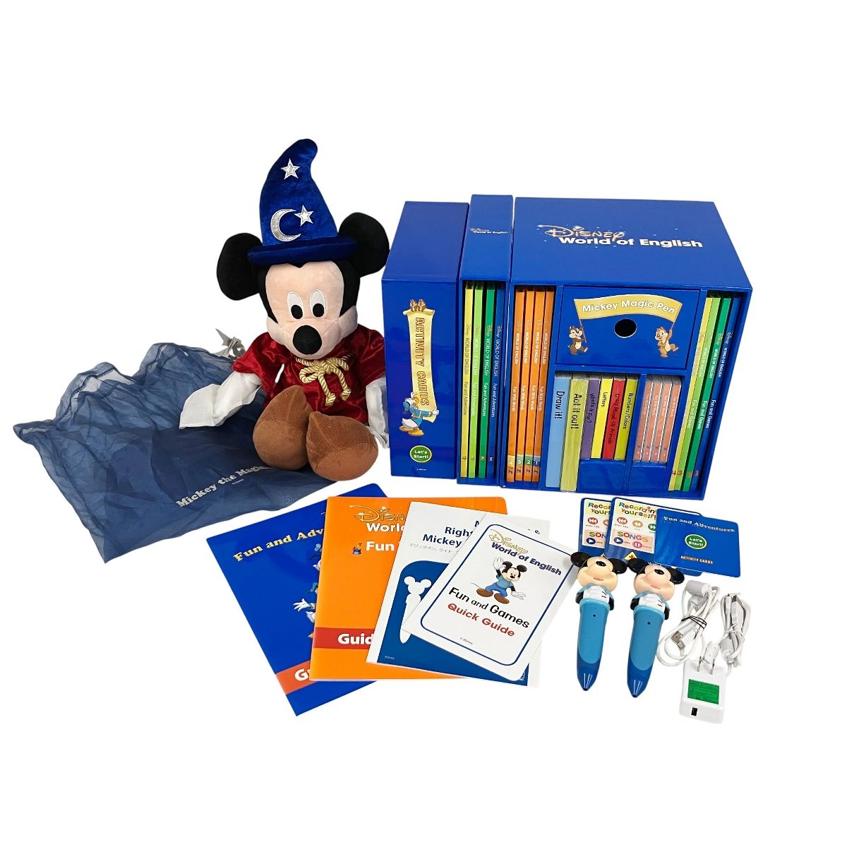 DWE 英語 システム 教材 Blu-ray 2021年 ミッキーマジックペン