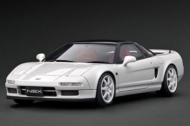 イグニッションモデル 1:18 ホンダ NSX NA1 パールホワイト ignition