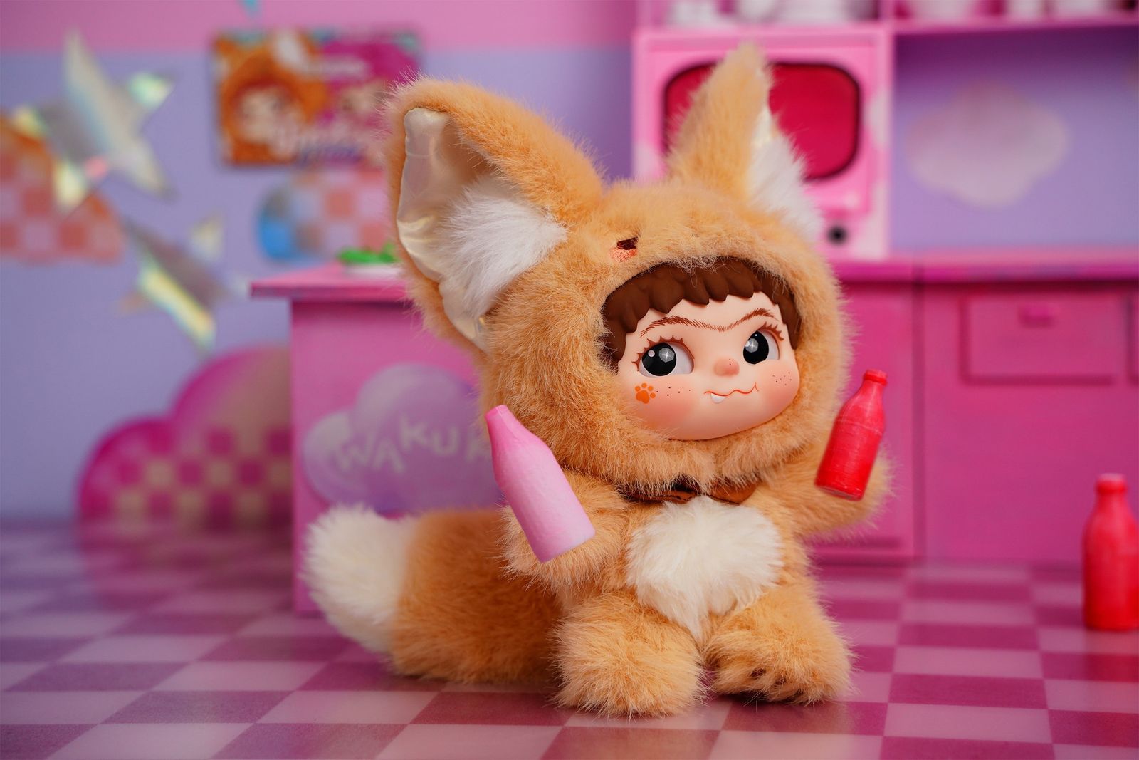 単品】LETSVAN WAKUKU キツネ＆バニー trick or treat（トリック・オア