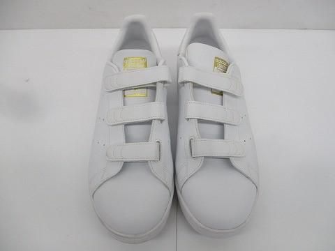 アディダス スタンスミス スニーカー FX 5508 ランニングシューズ H 04539 靴紐 3点 27.5 28 メンズ