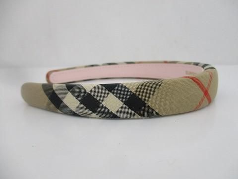 バーバリー BURBERRY ノバチェック カチューシャ ア ベージュ レディース
