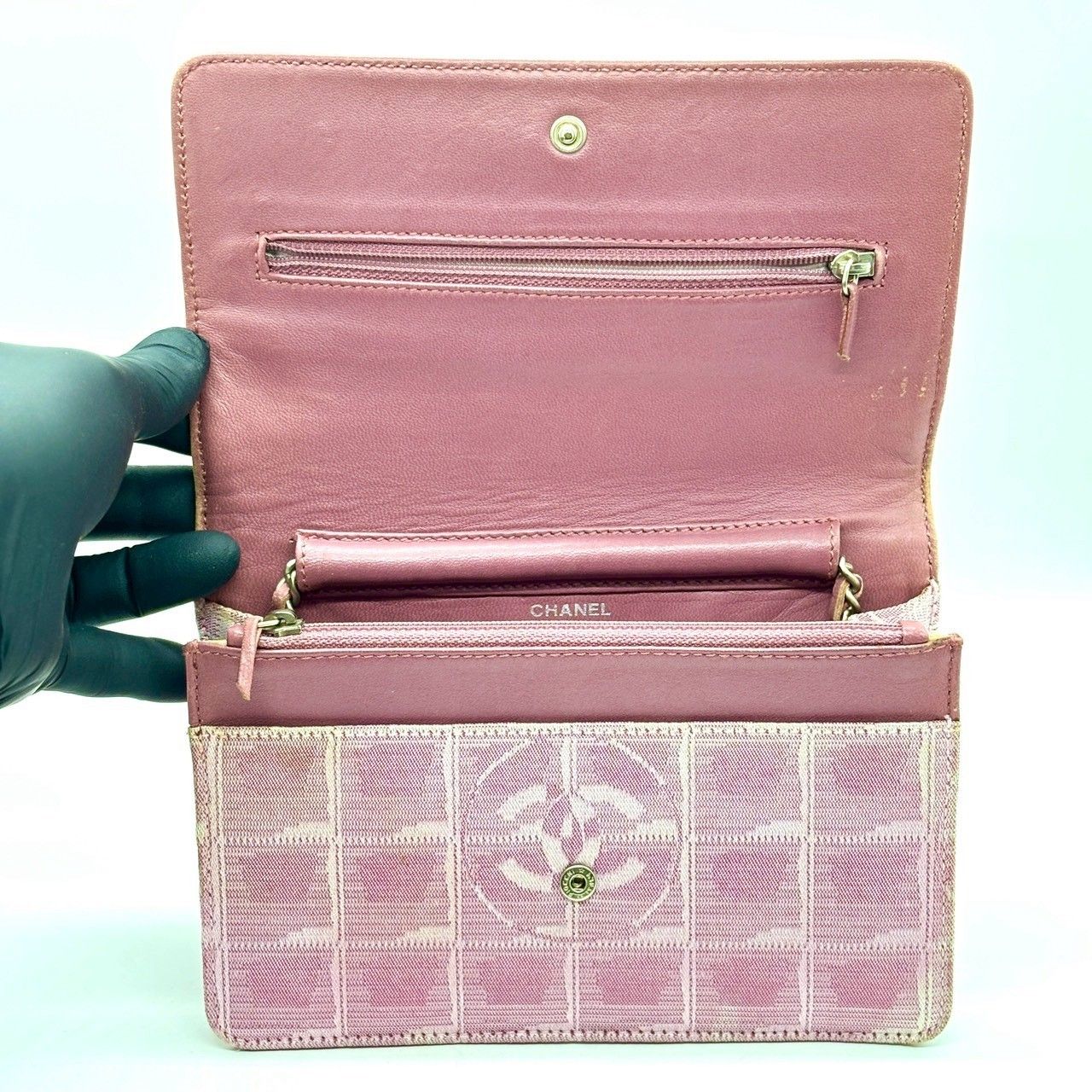 上質を奏でる桜霞】 CHANEL シャネル ニュートラベルライン チェーン