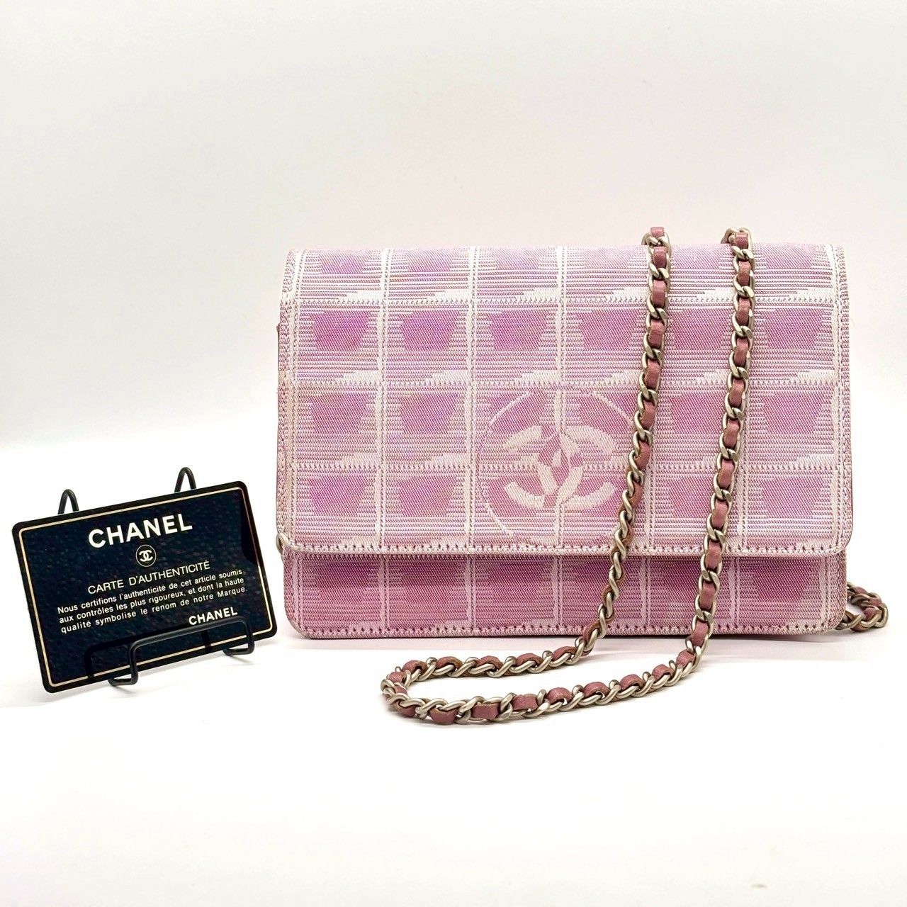 上質を奏でる桜霞】 CHANEL シャネル ニュートラベルライン チェーン