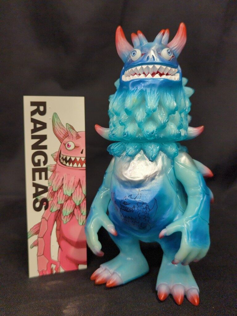 MUSEUM T9G RANGEAS クリアブルー×蓄光二層成型/ドールアイ青 - メルカリ