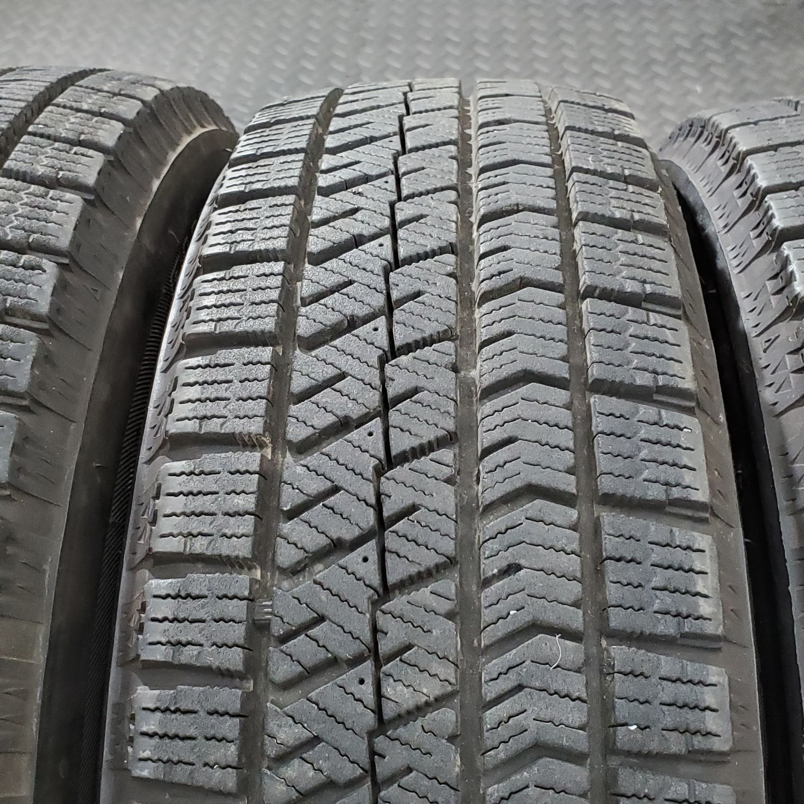  19年製 155 65 R 14 ブリヂストン VRX 2 スズキ アルト ワゴンR スペーシア スタッドレスタイヤ 1248 14インチ タイヤ ホイールセット