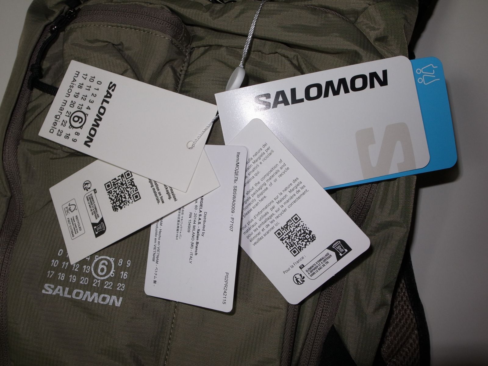 MM6 Maison Margiela x Salomon TRAIL BLAZER 24AW バックパック 