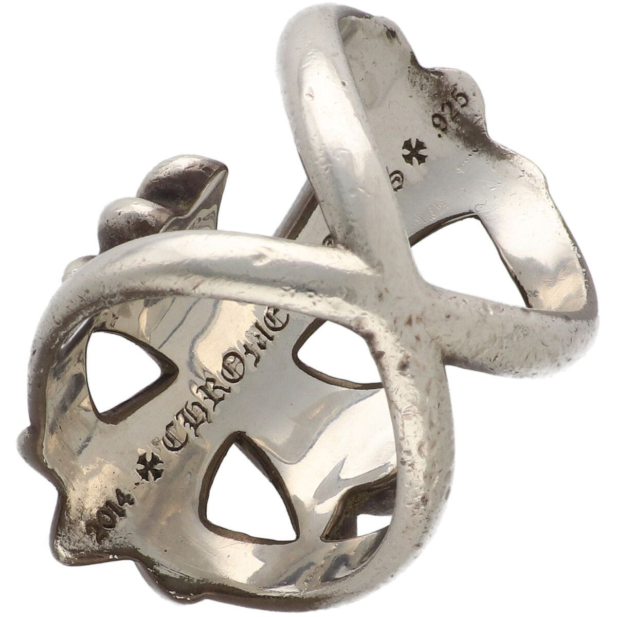 中古】 CHROME HEARTS クロムハーツ インフィニティCHクロスリング