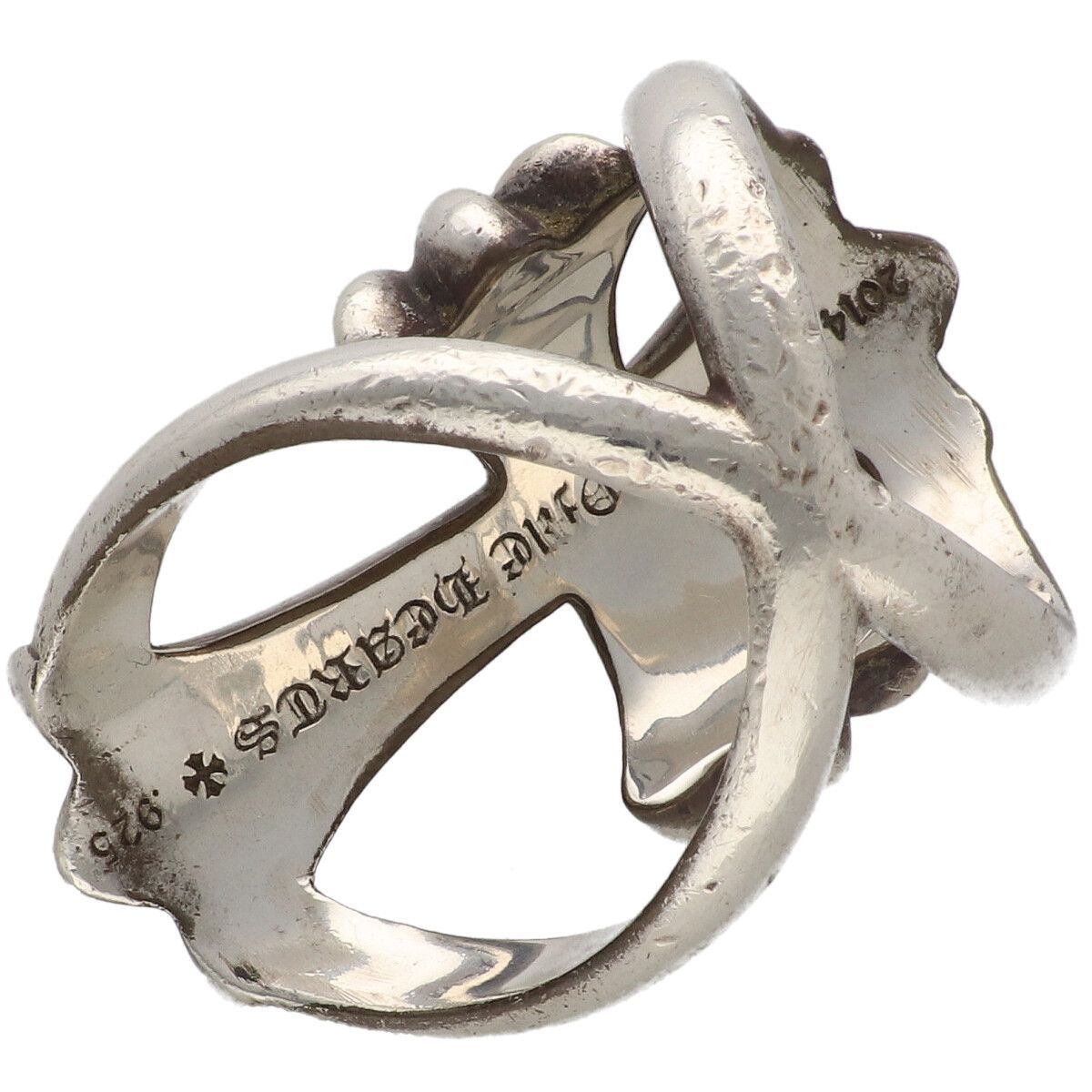 中古】 CHROME HEARTS クロムハーツ インフィニティCHクロスリング 