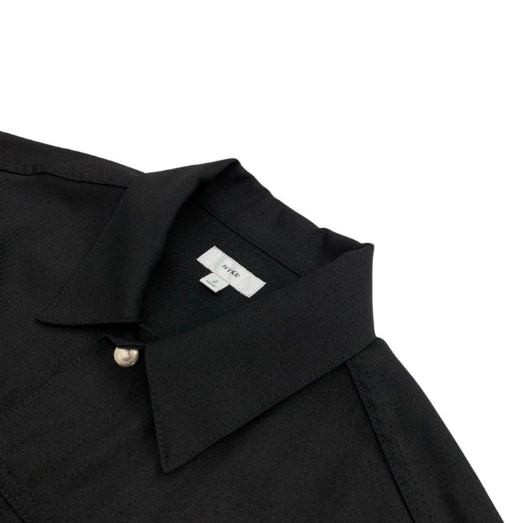 2025SS HYKE ハイク OXFORD BALLOON SLEEVE JACKET/ TYPE3