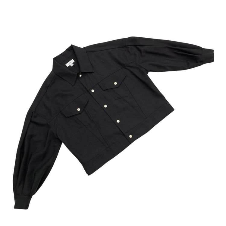 2025SS HYKE ハイク OXFORD BALLOON SLEEVE JACKET/ TYPE3