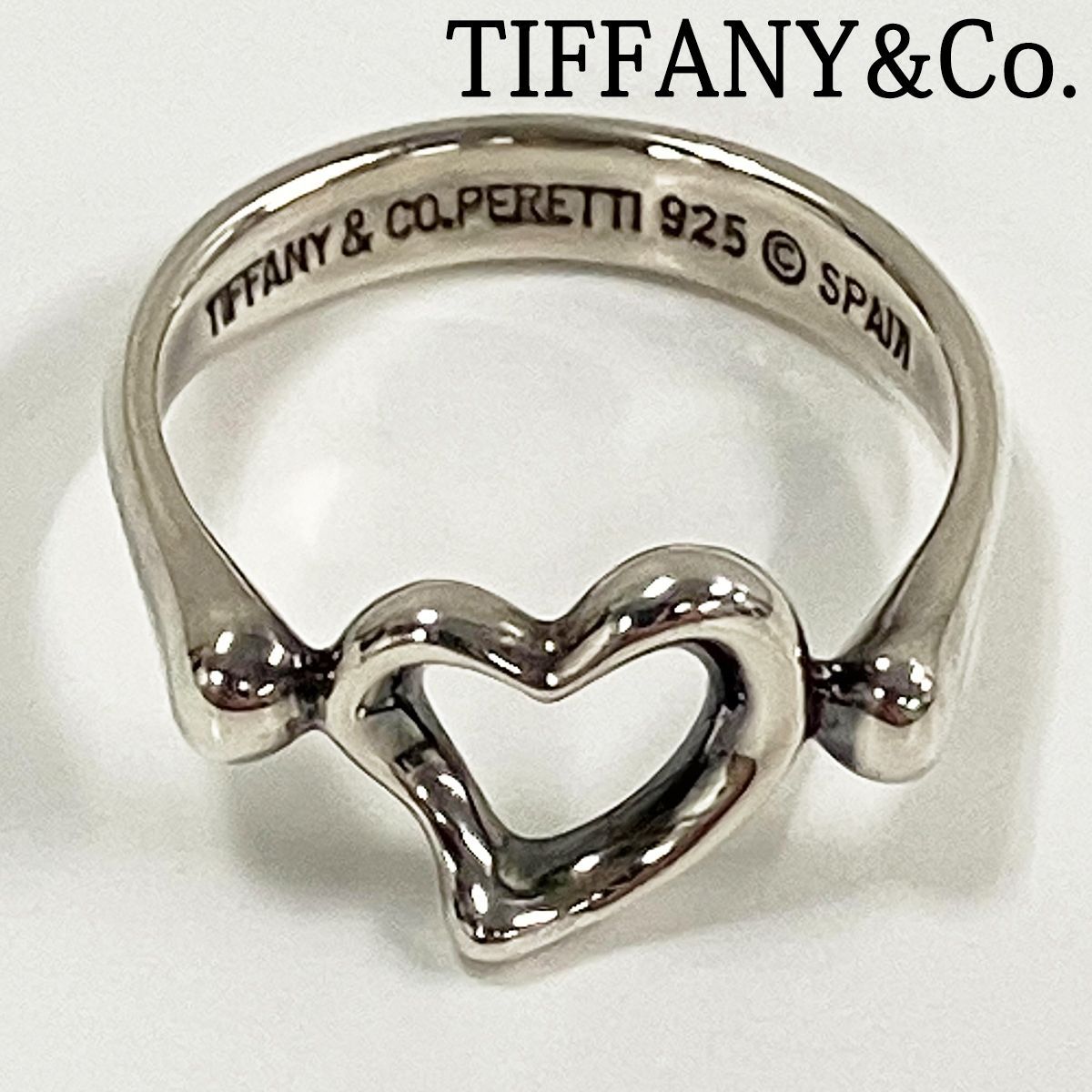 TIFFANY&Co. ティファニー エルサペレッティ オープンハート リング