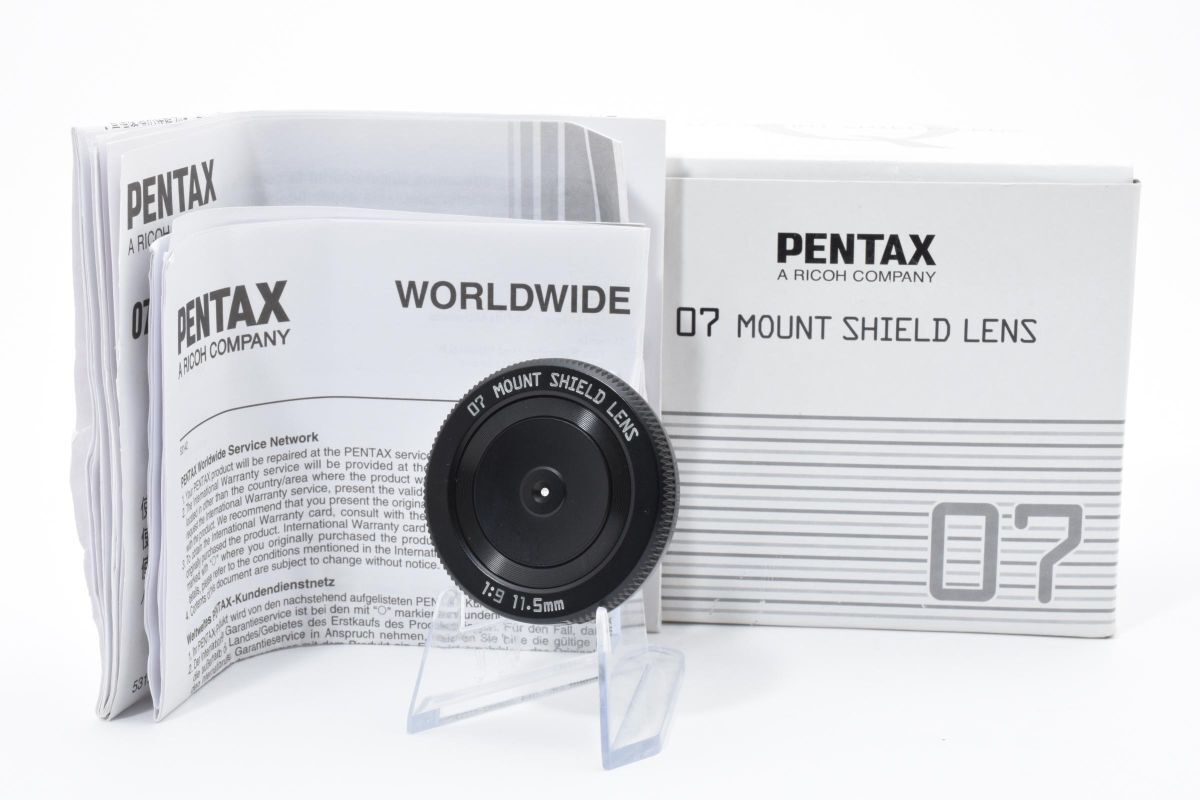 PENTAX 07 MOUNT SHIELD LENS Q用 マウントシールドレンズ AYM4984#84