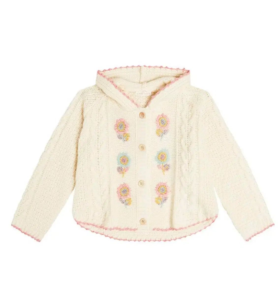 ルイスミシャ キッズ Clara ウール ブレンド カーディガン 8 y