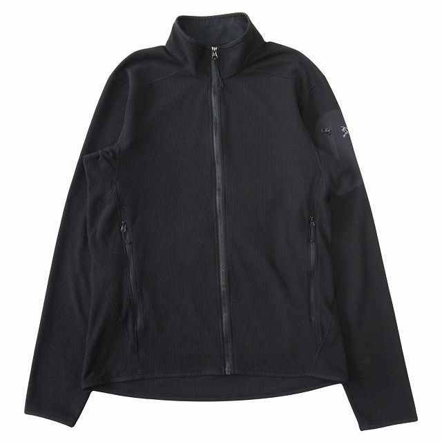 アークテリクス ARC TERYX Delta LT Jacket デルタ ジャケット ブルゾン ポーラテック ロゴ 刺繡 アウトドア スポーツ サイズS 黒 ブラック メンズ ◆11