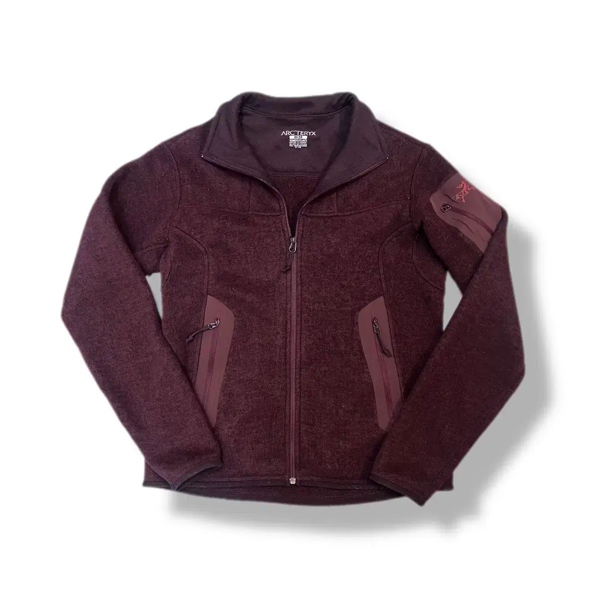 アークテリクス フリース バーガンディ