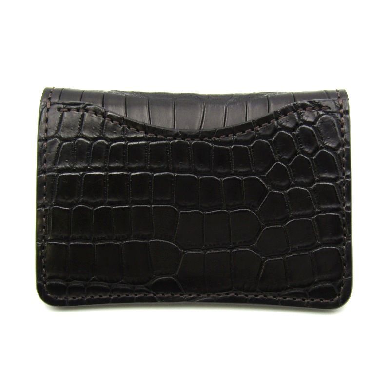 未使用 WILDSWANS ワイルドスワンズ 小銭入れ クロコ TONGUE タング