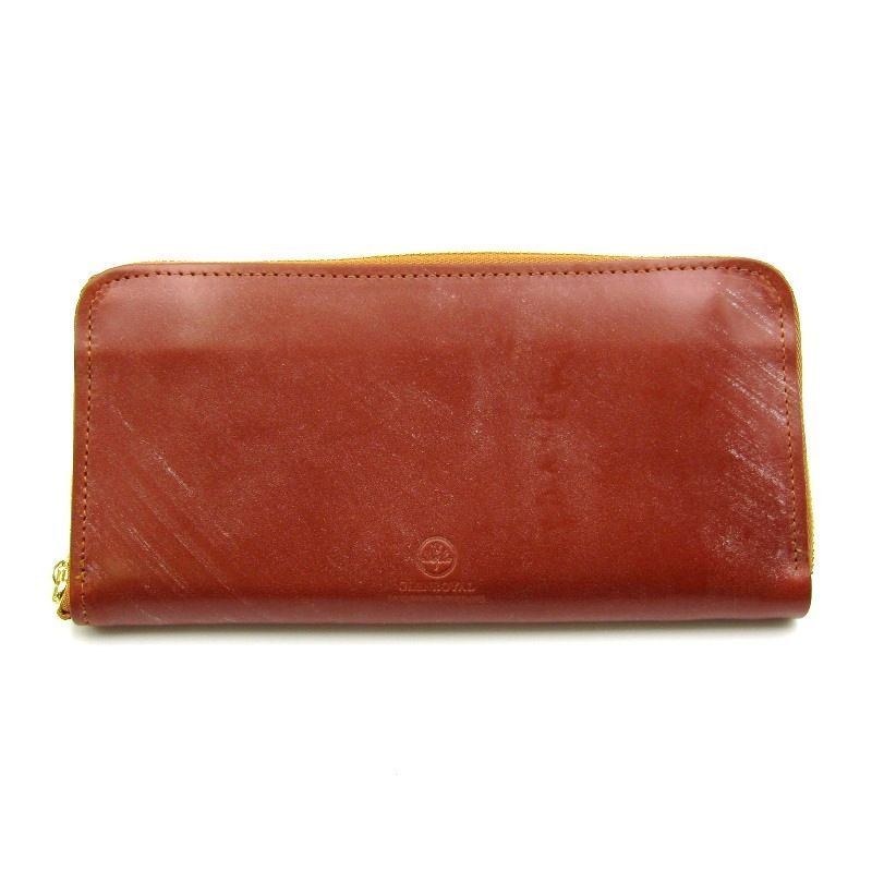 グレンロイヤル 長財布 03-6029 ZIP AROUND LONG PURSE ラウンドジップ ブライドル OXFORD TAN