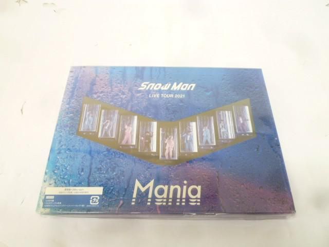 未開封 Snow Man Blu-ray LIVE TOUR 2021 Mania 通常盤 初回スリーブ