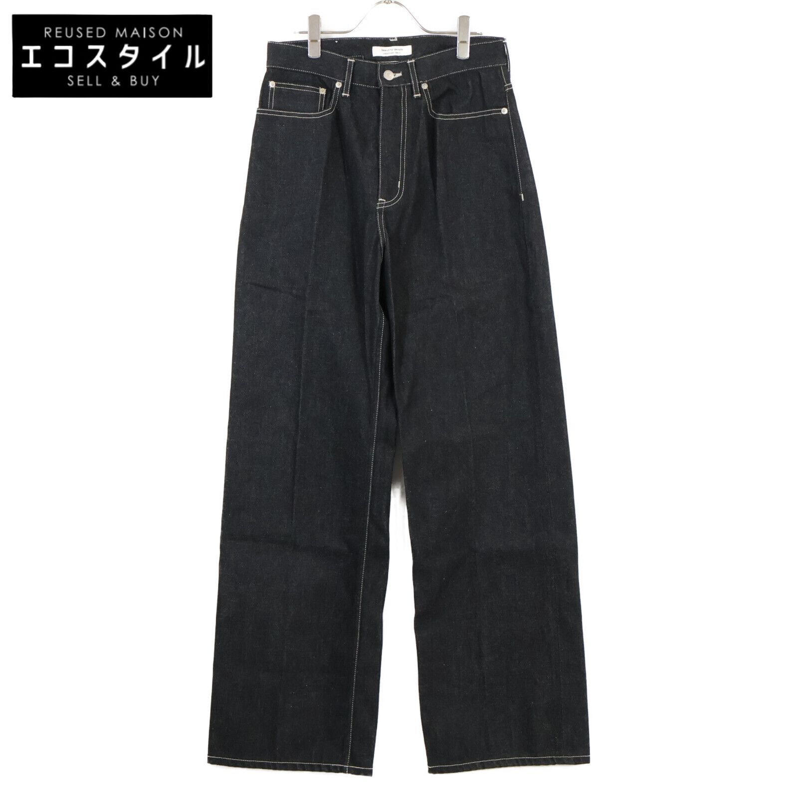 beautifulpeople ビューティフルピープル 1000105019 ｲﾝﾃﾞｨｺﾞ Selvedge denim THE/a oldies fit 36