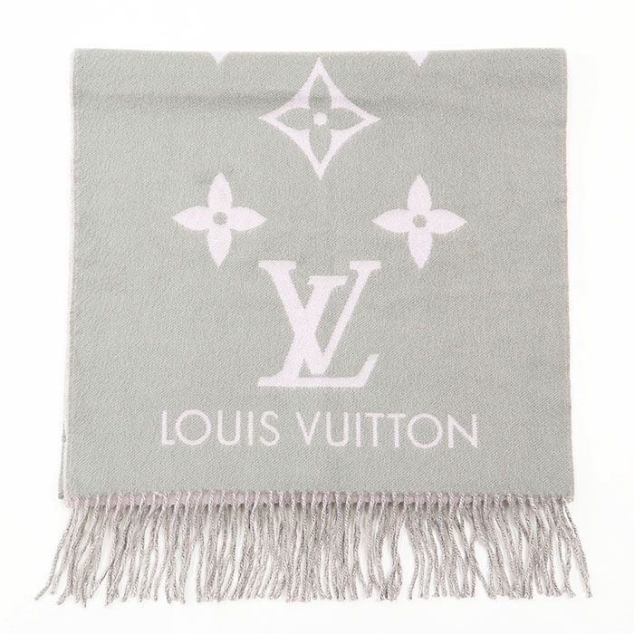 ルイ・ヴィトン　マフラー モノグラムジャイアント エシャルプ レイキャビック LOUIS VUITTON ルイ・ヴィトン マフラー エシャルプ・レイキャビック
