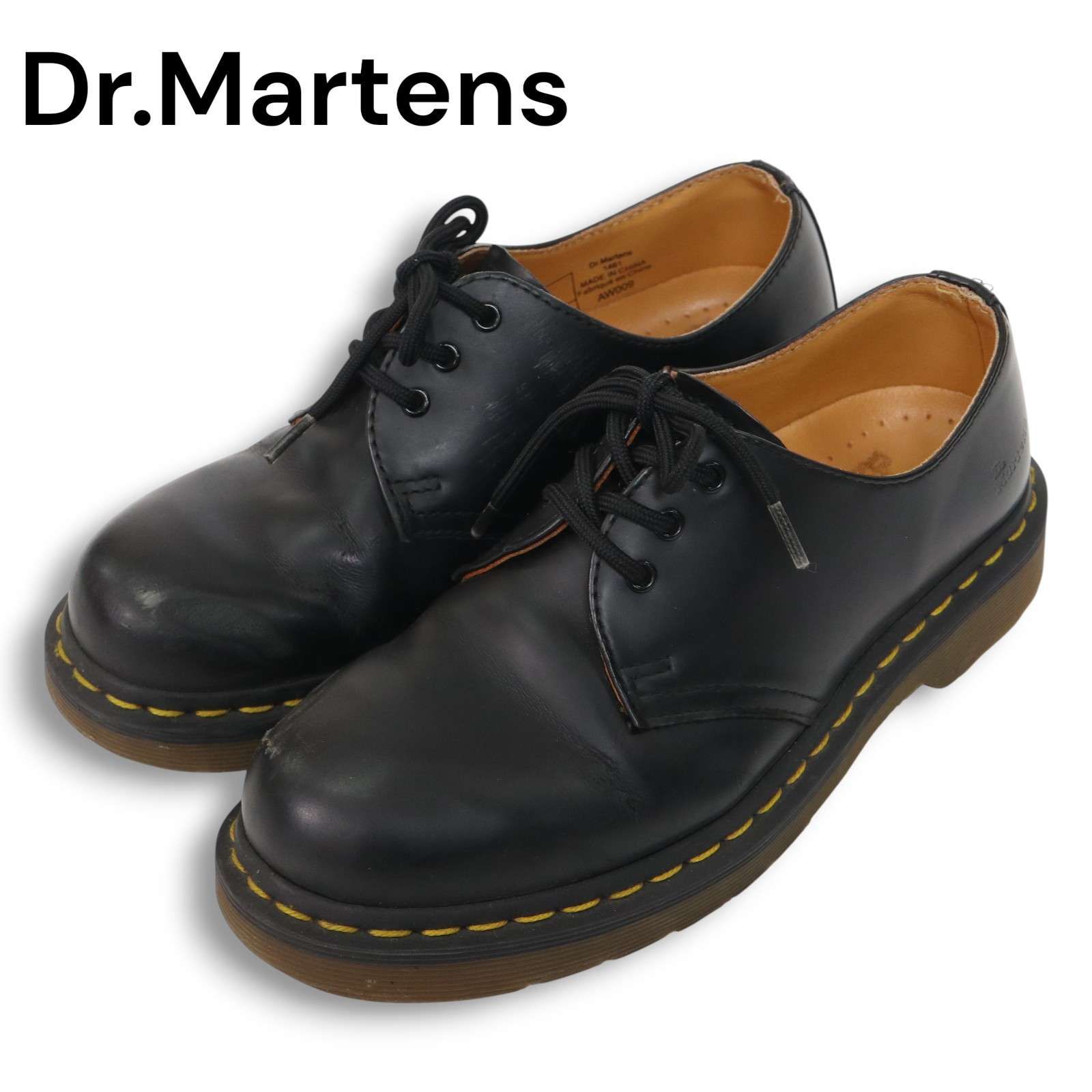 Dr.Martens ドクターマーチン 1461 AW009 3ホール レザー レースアップ 