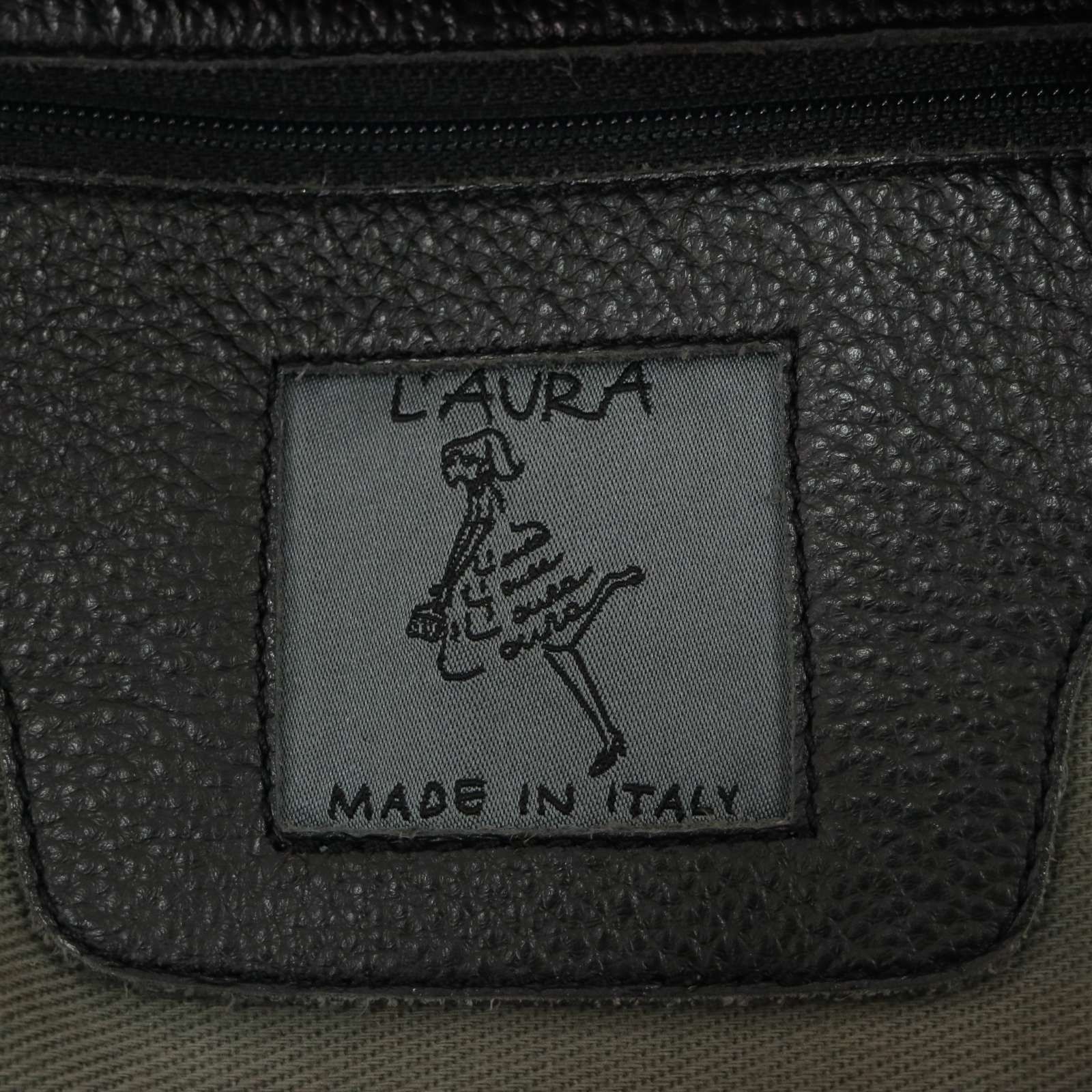 L´AURA・イタリア製【新品】レオパード柄ショルダーバッグ イタリア製☆ L'AURA ラウラ レオパード柄 ヒョウ柄 ワンショルダー