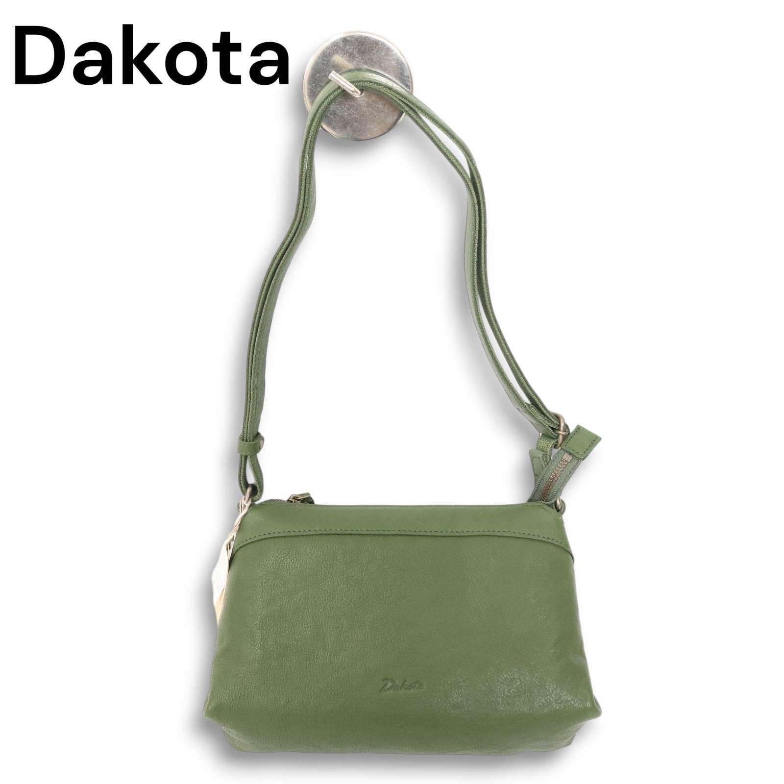 新品 未使用】 Dakota ダコタ 牛革☆ リアル カウ レザー ショルダー 