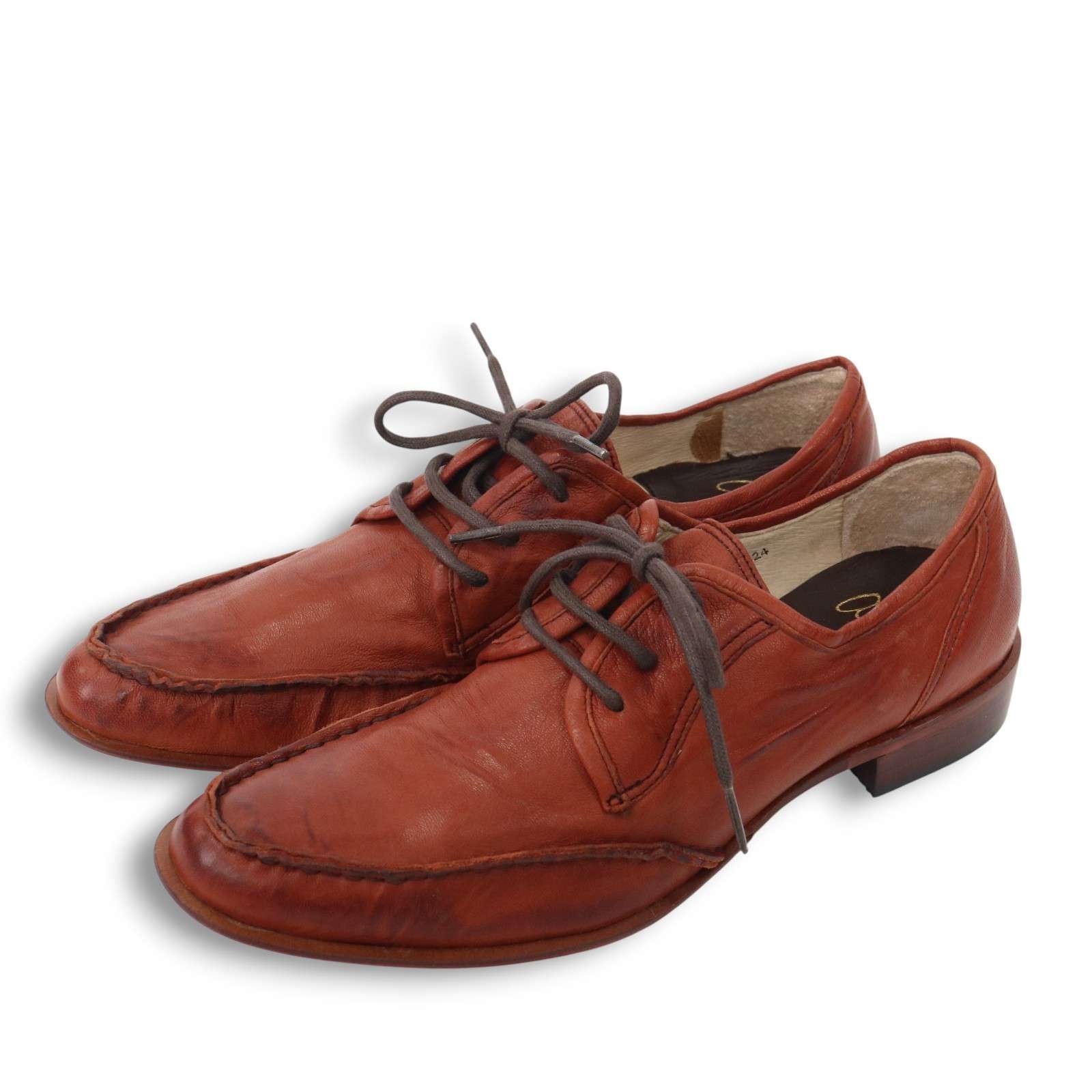 イタリア製☆ apres アプレ レザー レースアップ シューズ Sz.24 