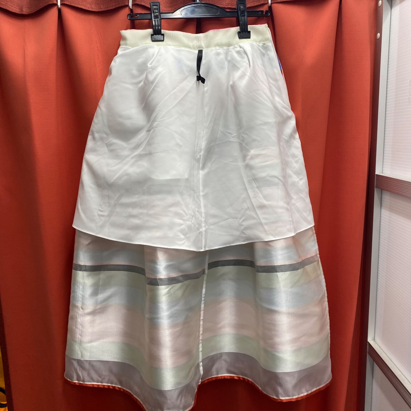 極上品 Kate Spade ケイトスペード スカート 販売 サンデー ストライプ