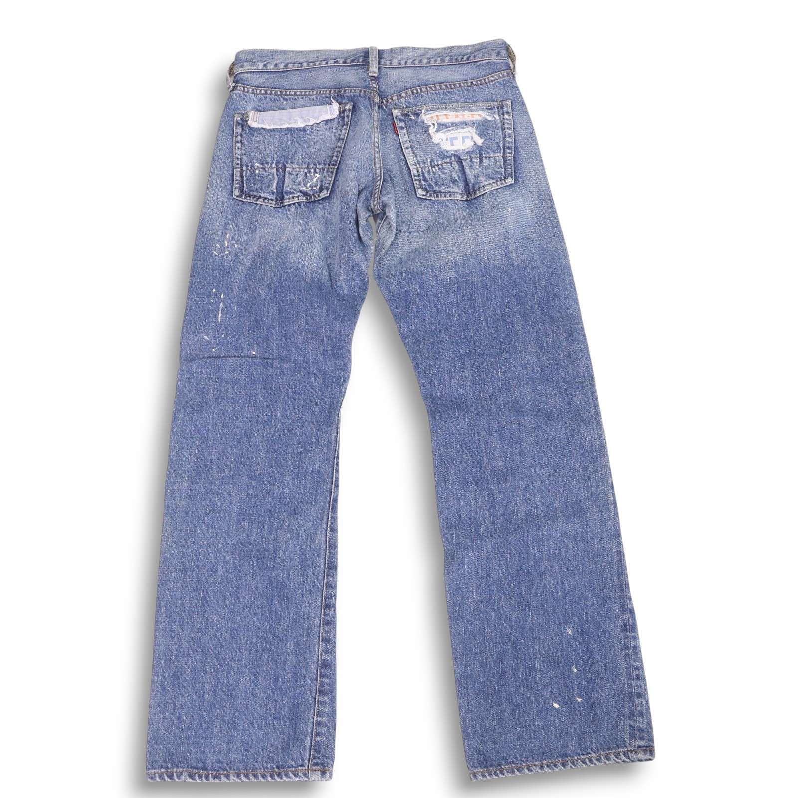 DENIM&DUNGAREE デニム＆ダンガリー 711612 パッチワーク リペア加工 