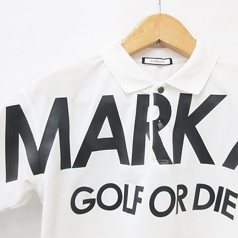 マークアンドロナ MARK＆LONA ゴルフ スポーツウエア ポロシャツ 半袖