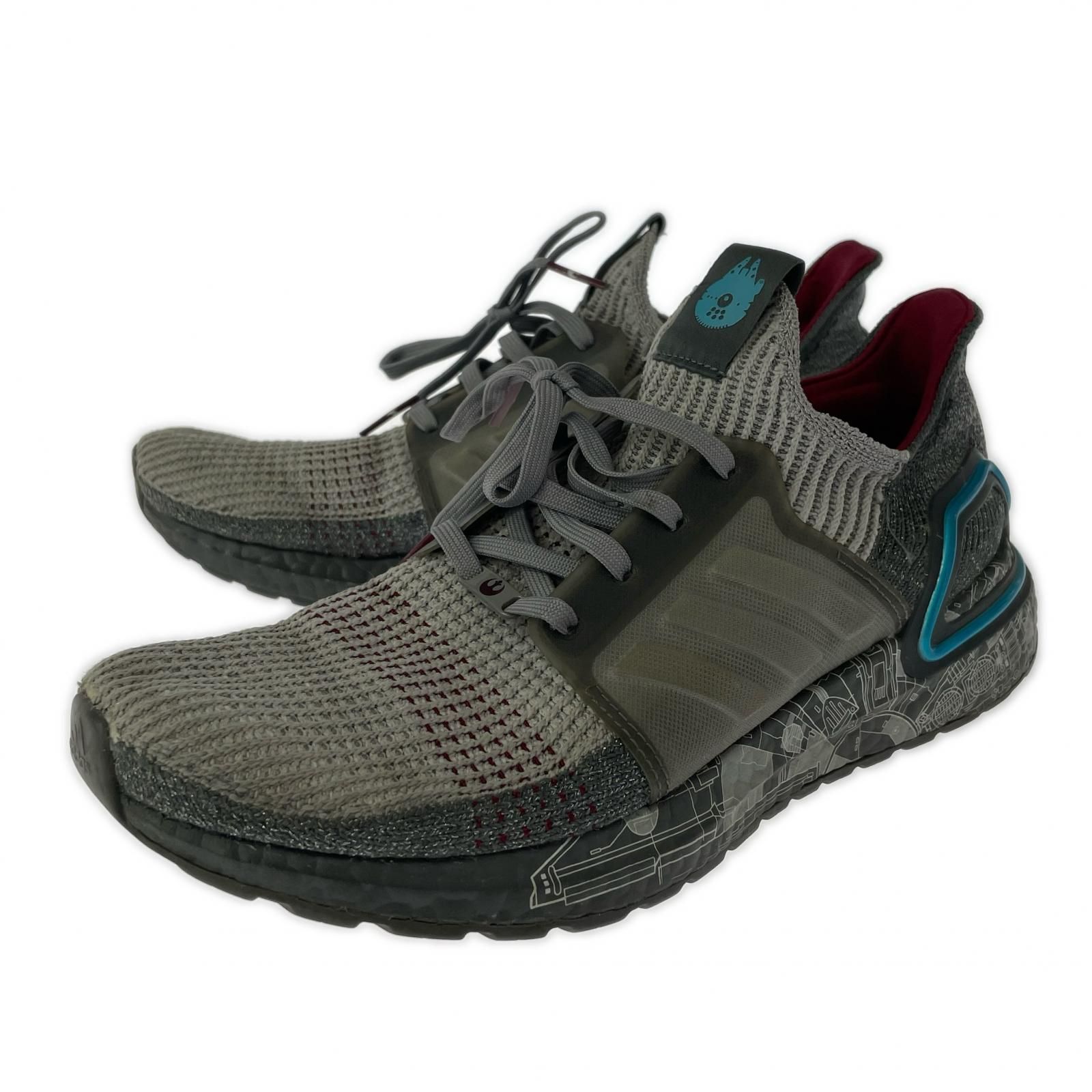 Star wars スターウォーズ dc スニーカー グレー 美品 DC SHOES STAR