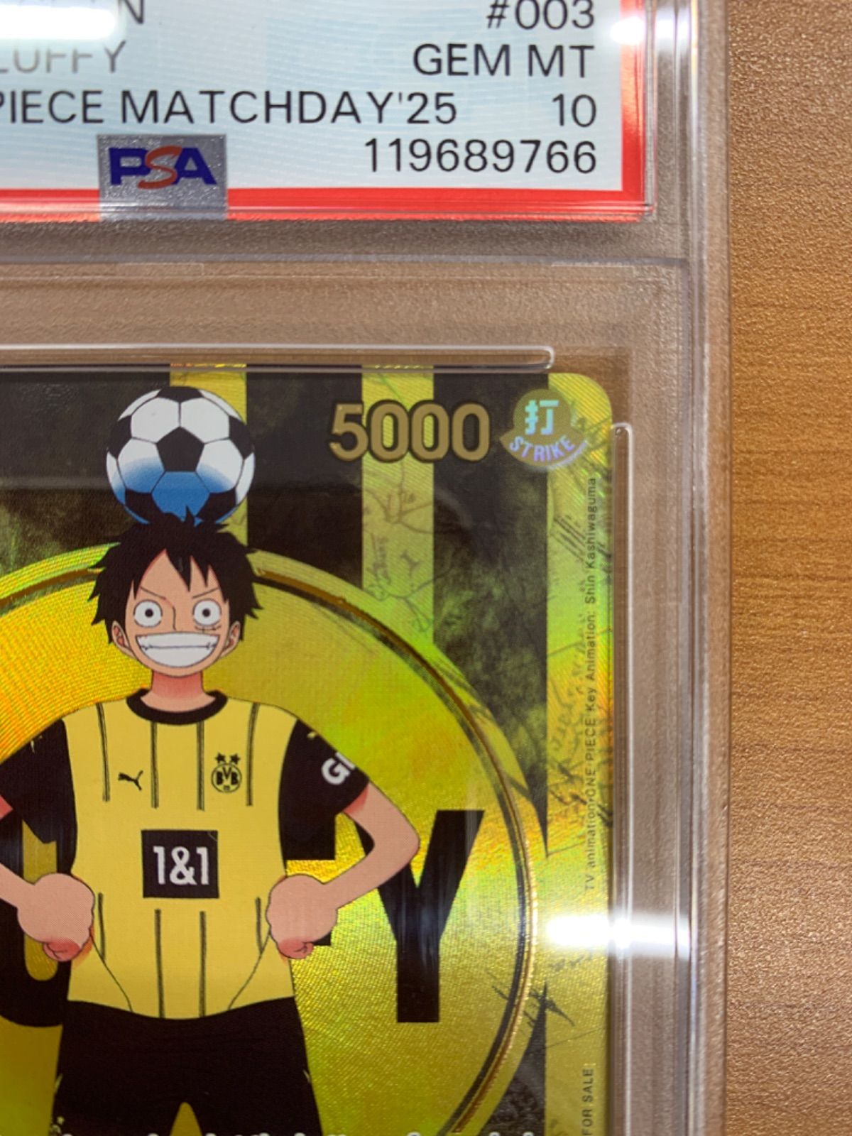 PSA10 モンキー・D・ルフィ L プロモ ST13-003 英語版 BVB